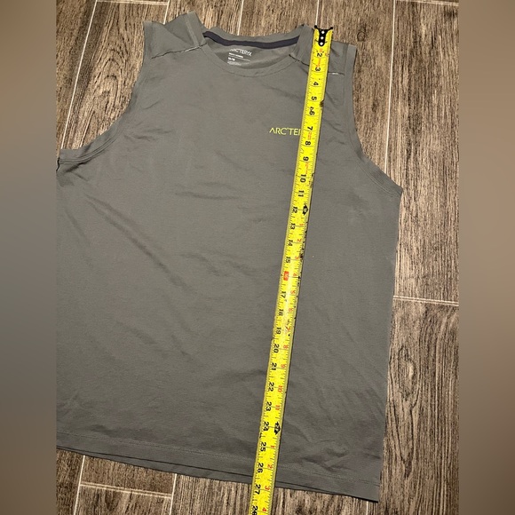 Arcteryx Cormac Arc’bird Logo Tank Top Men’s Medium Gray - Picture 7 of 7